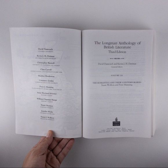 2/$25 - The Longman Anthology British Literature by David Damrosch - Picture 3 of 9